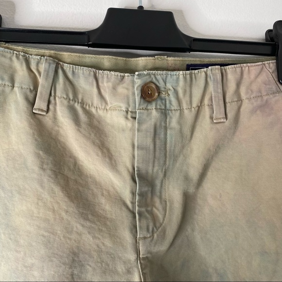 GAP Khaki Girlfriend Roll Up Shorts Tie Dye - Picture 4 of 9